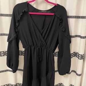 Macys Black dress size Large
